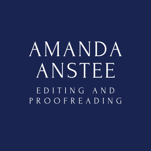 Amanda Anstee Editing and Proofreading