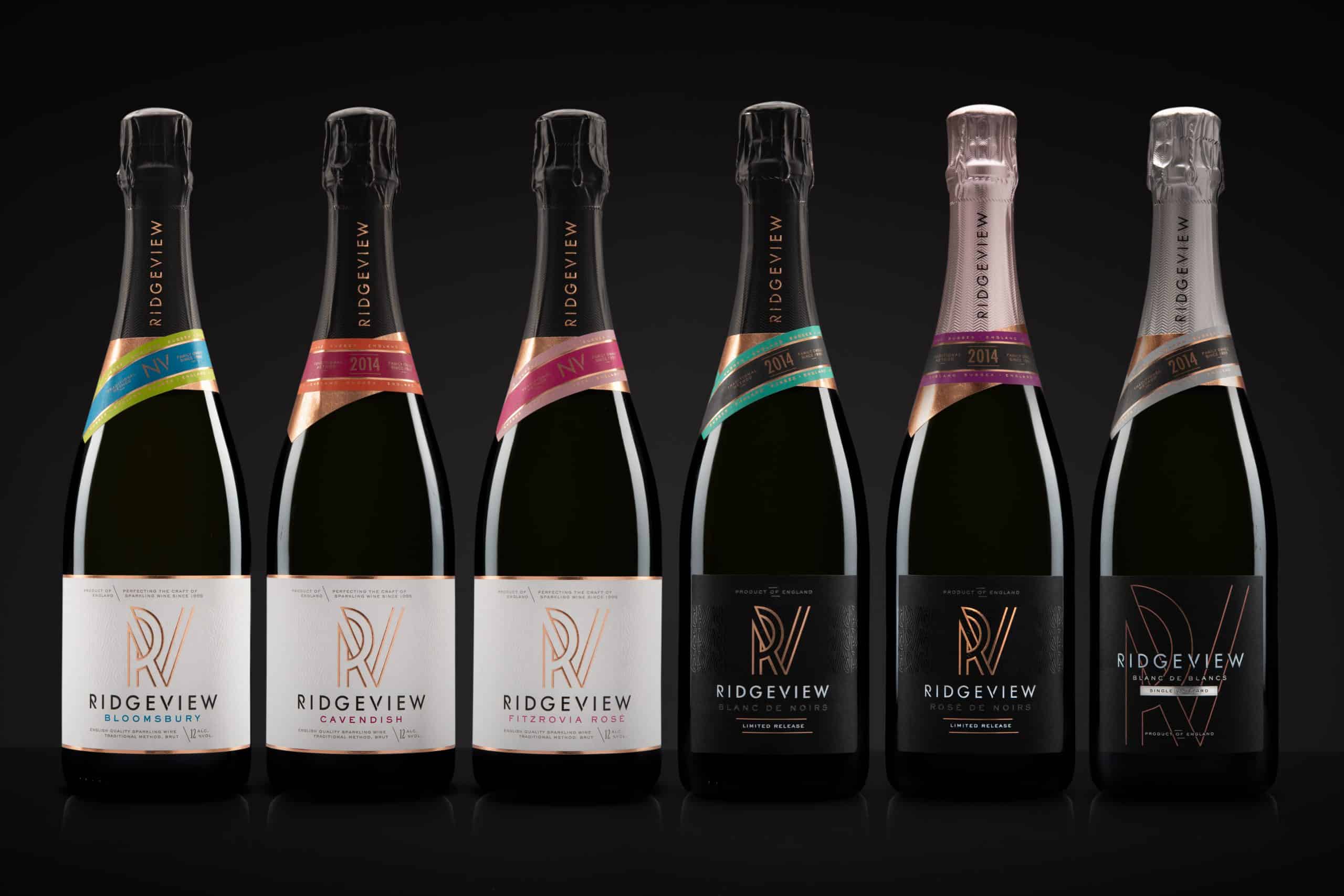 Ridgeview's English sparkling wine collection